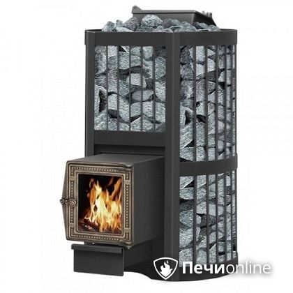 Дровяная банная печь Везувий Ураган Стандарт 28 (ДТ-4С) в Архангельске